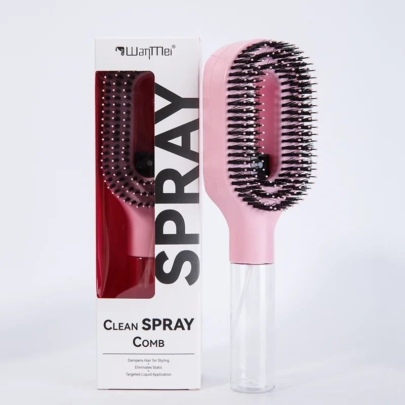 Sprayer Comb Detangling Scalp Massage Hairbrush