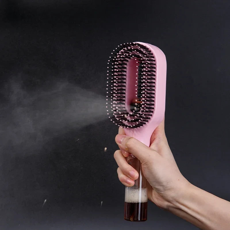 Sprayer Comb Detangling Scalp Massage Hairbrush
