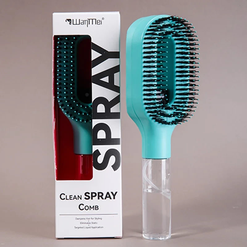 Sprayer Comb Detangling Scalp Massage Hairbrush