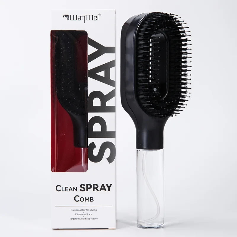 Sprayer Comb Detangling Scalp Massage Hairbrush